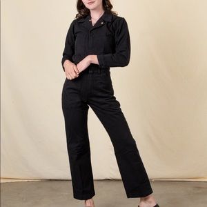 BIG BUD PRESS Black Long Sleeved Jumpsuit